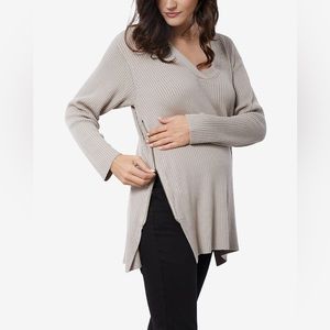 Ingrid + Isabel Side Zip Sweater
